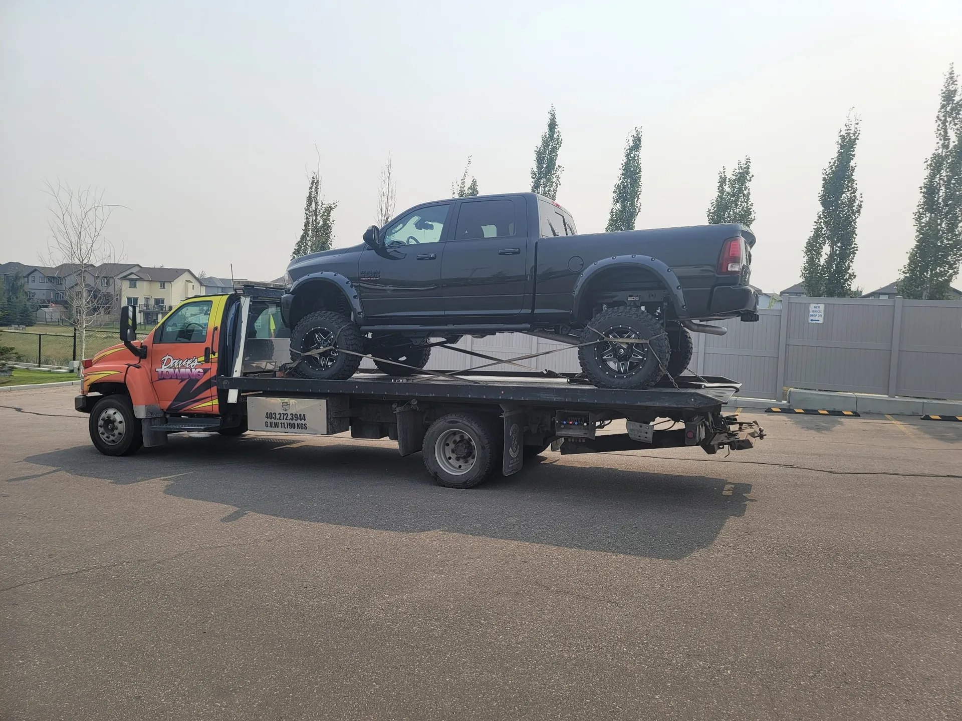 Lifted RAM Pickup Transport - Calgary SE