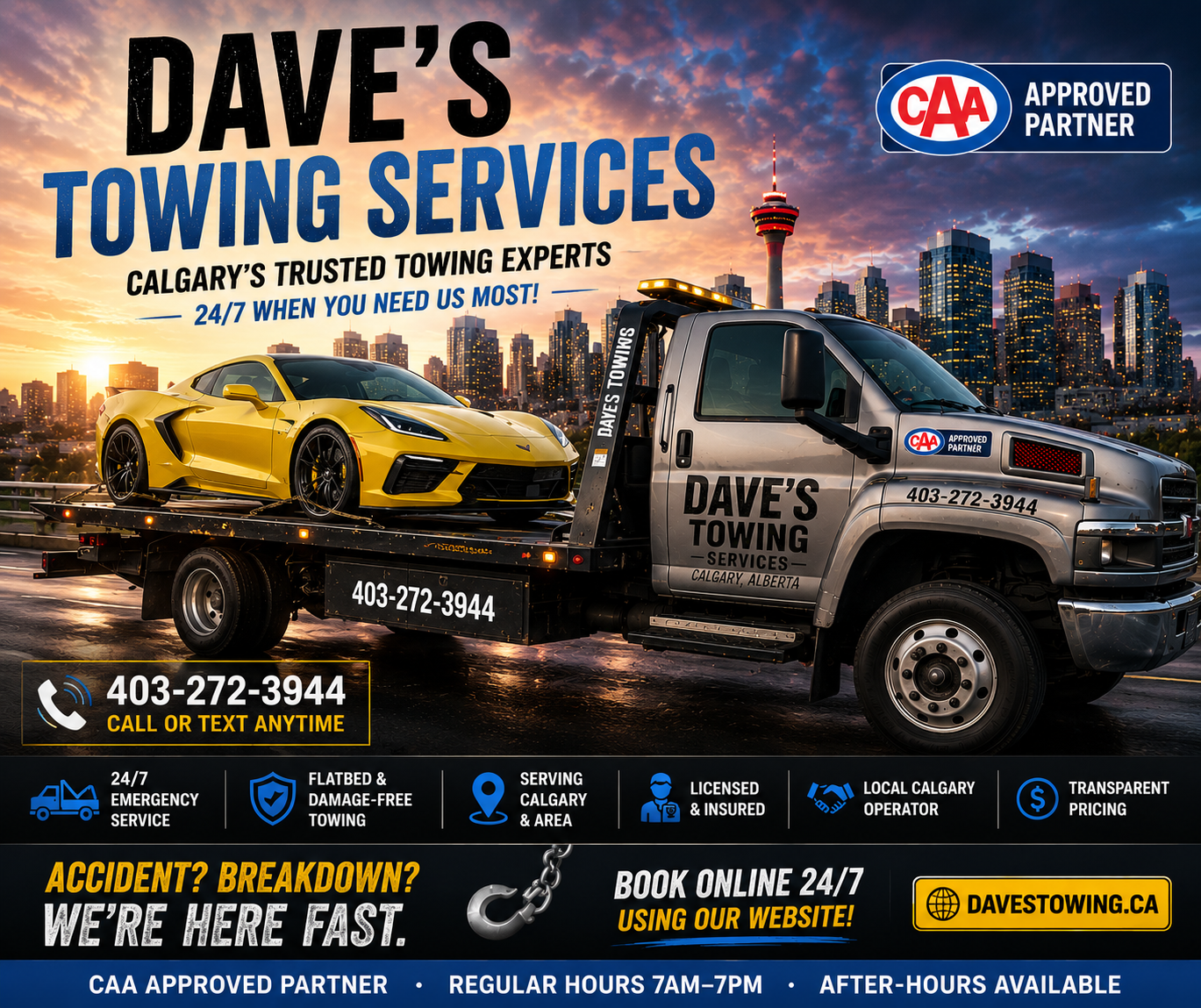 Calgary's trusted towing services